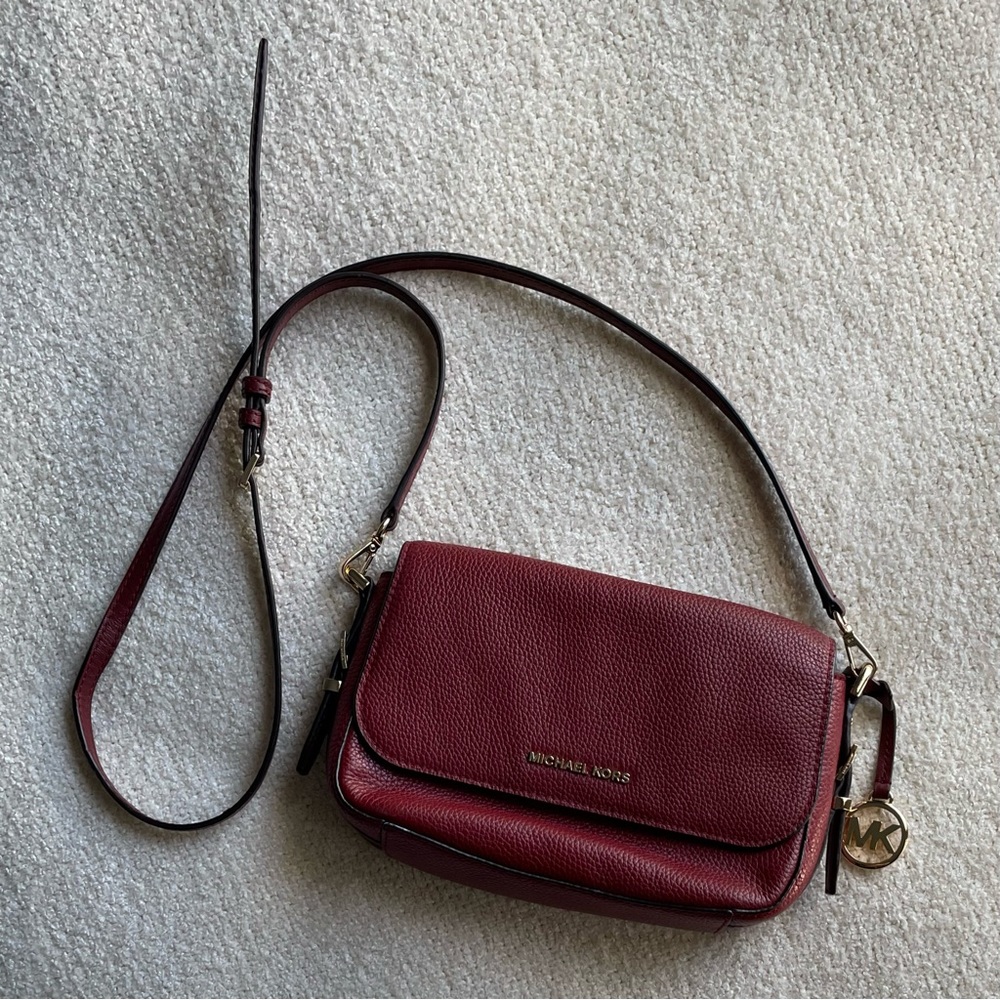 Michael Kors Red Crossbody Purse